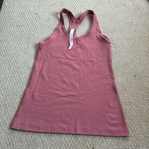 Lululemon Dark Rose size 10 Stretchy tank top